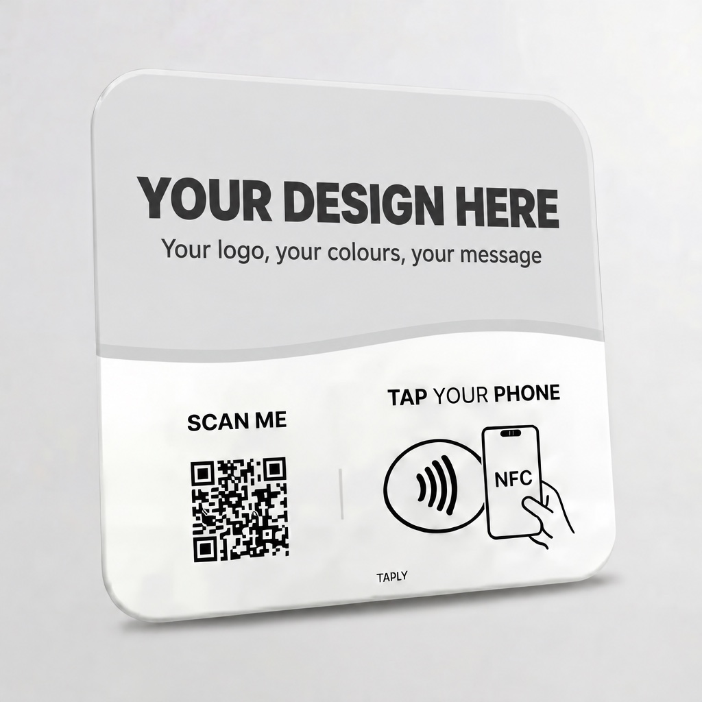 Custom NFC Plaque